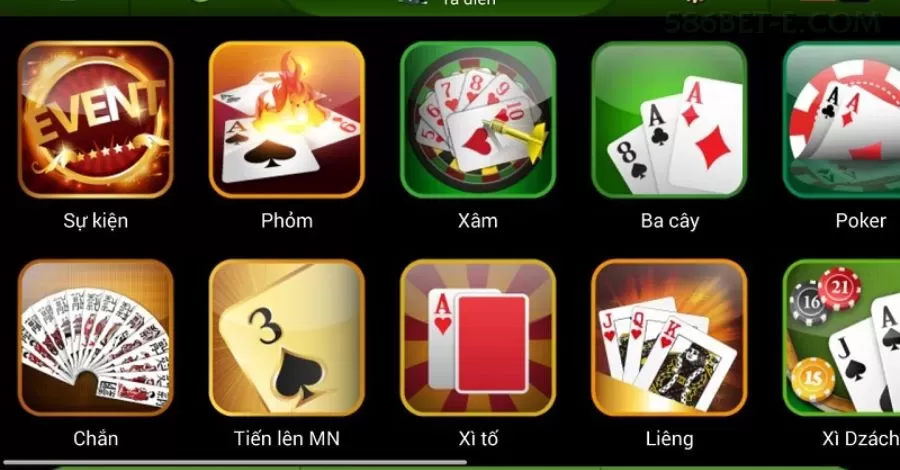 586bet slots no app